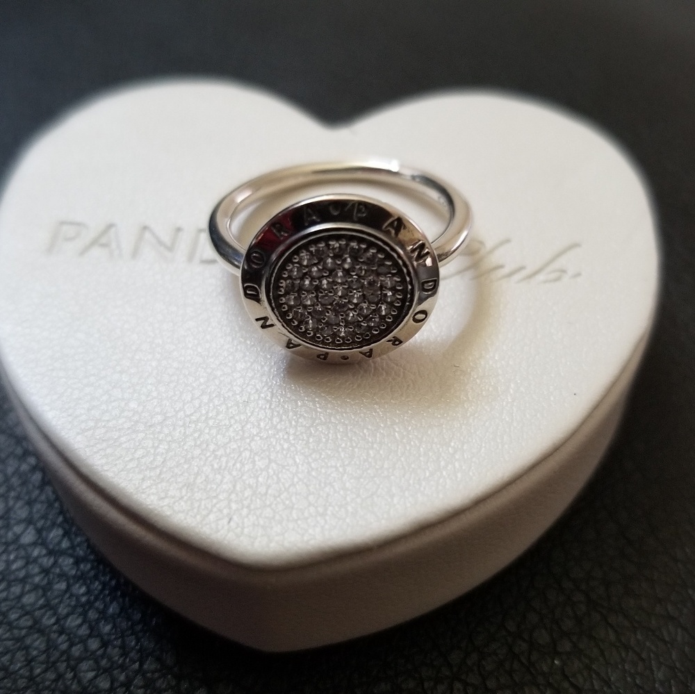 Pandora Silver signature ring